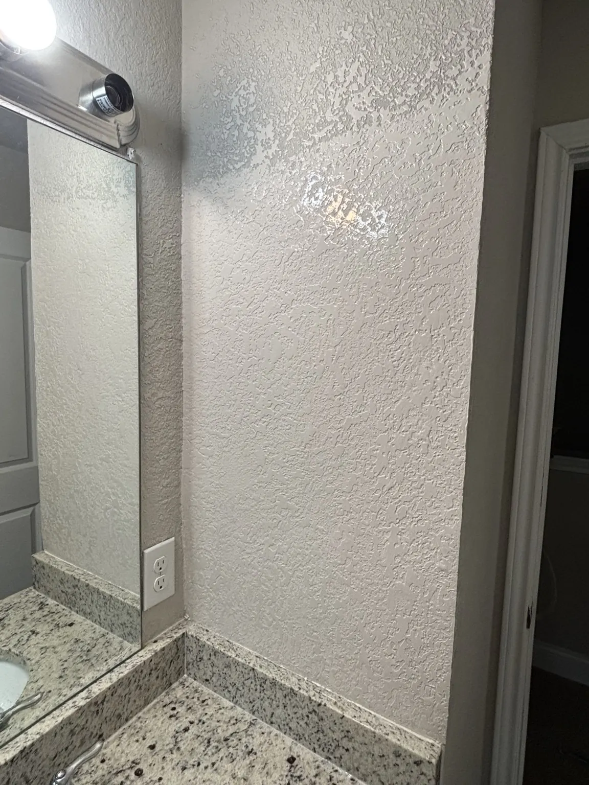 Ceiling repair after