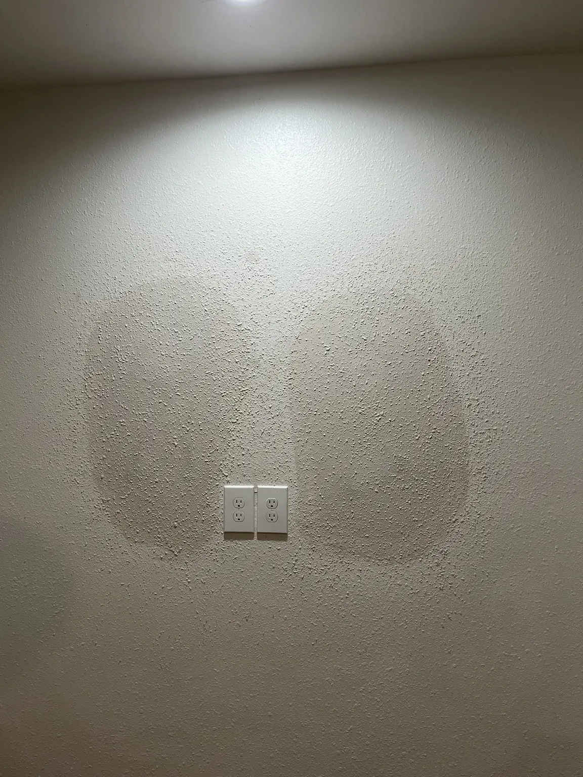 Wall texture finish after